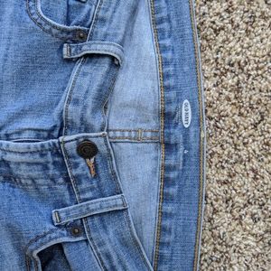 Skinny Blue Jeans